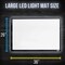 Lightmaster Giant 45-1/4" Diagonal A1 LED Light Box Board - 26-3/4" x 36-3/4", Light Board Tracing Pad with Dimmable 12V Lamps, Artist Lightbox for Tracing, Drawing, Diamond Painting